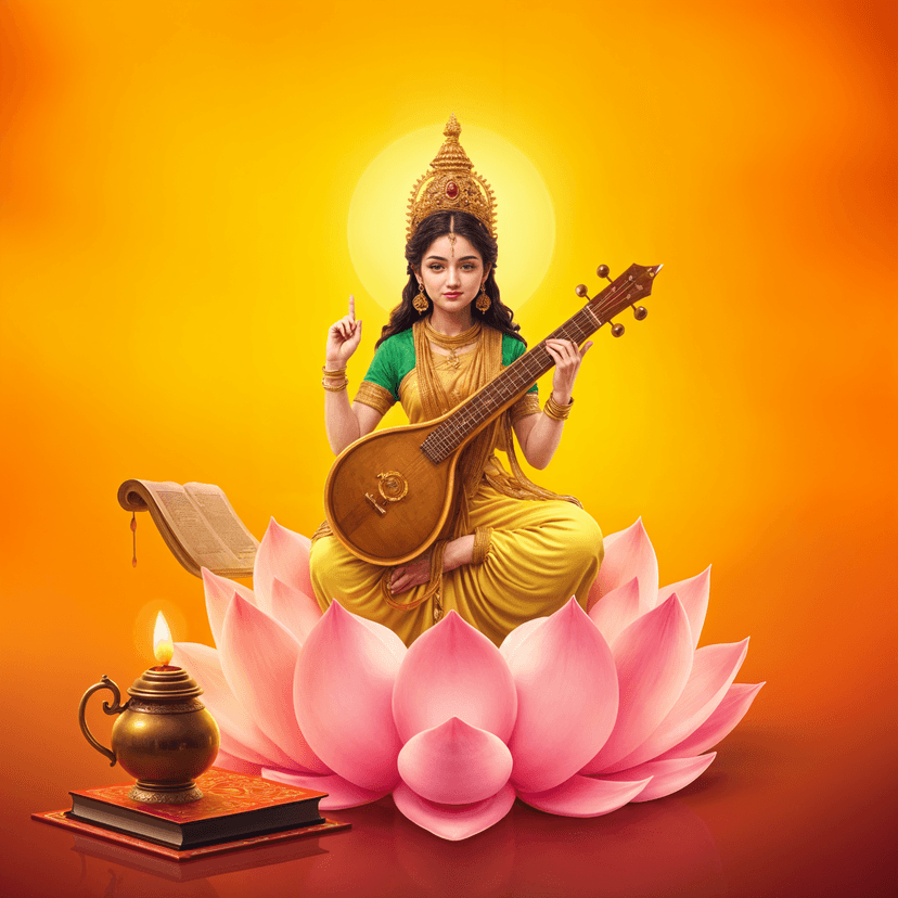 Goddess Saraswati